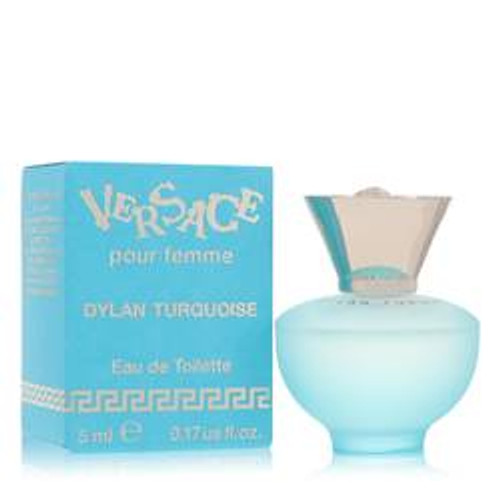 Versace Pour Femme Dylan Turquoise Perfume By Versace Mini EDT 0.17 oz for Women - [From 23.00 - Choose pk Qty ] - *Ships from Miami