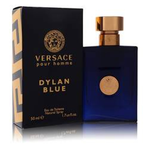 Versace Pour Homme Dylan Blue Cologne By Versace Eau De Toilette Spray 1.7 oz for Men - [From 128.00 - Choose pk Qty ] - *Ships from Miami