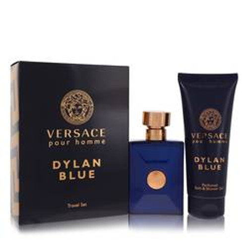 Versace Pour Homme Dylan Blue Cologne By Versace Gift Set 2 piece Travel Set includes 1.7 oz for Men - *Pre-Order