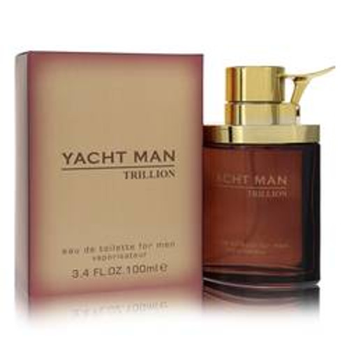 Yacht Man Trillion Cologne By Myrurgia Eau De Toilette Spray 3.4 oz for Men - [From 19.00 - Choose pk Qty ] - *Ships from Miami