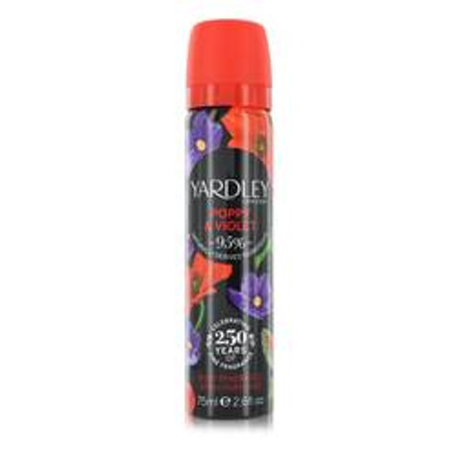 Yardley Poppy & Violet Perfume By Yardley London Body Fragrance Spray 2.6 oz for Women - [From 19.00 - Choose pk Qty ] - *Ships from Miami