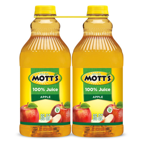 Mott's 100% Apple Juice (86 fl. oz., 2 pk.) - *Pre-Order