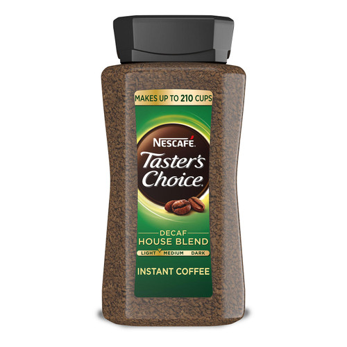 NESCAFE Taster's Choice Decaf House Blend Instant Coffee (14 oz.) - [From 67.00 - Choose pk Qty ] - *Ships from Miami