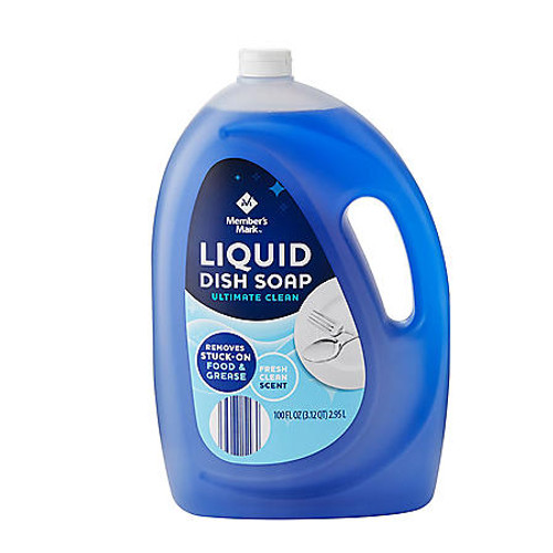 Member's Mark Liquid Dish Soap, Ultimate Clean (100 fl. oz.) - *In Store