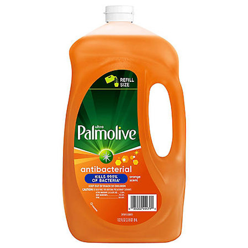 Palmolive Antibacterial Dishwashing Liquid Dish Soap, Orange (102 fl.oz.) - *Pre-Order