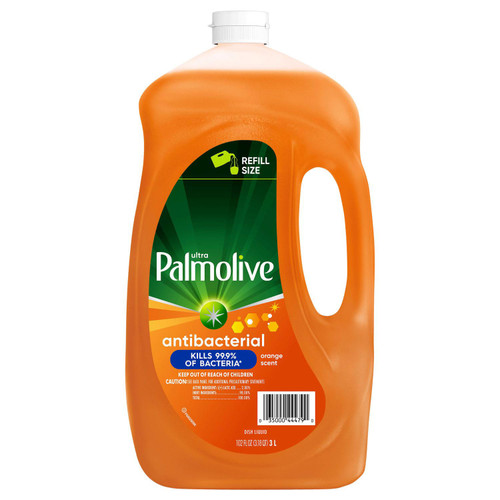 Palmolive Antibacterial Dishwashing Liquid Dish Soap, Orange (102 fl.oz.) - [From 42.00 - Choose pk Qty ] - *Ships from Miami