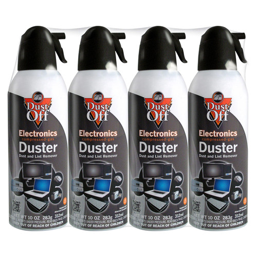 Falcon Dust-Off Compressed Gas Duster (10oz., 4 Pack) - *Pre-Order