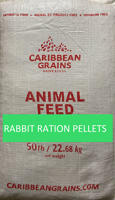 CGL Rabbit Ration Pellets (50 lb), Antibiotic & Hormone Free - *In Store