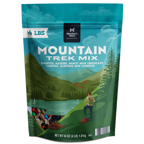 Member's Mark Mountain Trek Mix (64 oz.) - [From 64.00 - Choose pk Qty ] - *Ships from Miami