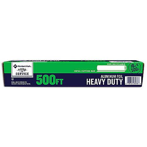 Member's Mark Heavy Duty Foodservice Foil (18" x 500') - [From 122.00 - Choose pk Qty ] - *Ships from Miami