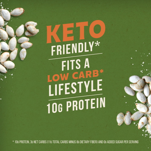 BIGS Simply Salted Pumpkin Seeds, Keto Friendly Snack, Low Carb Lifestyle, 5oz. Bag - *Pre-Order