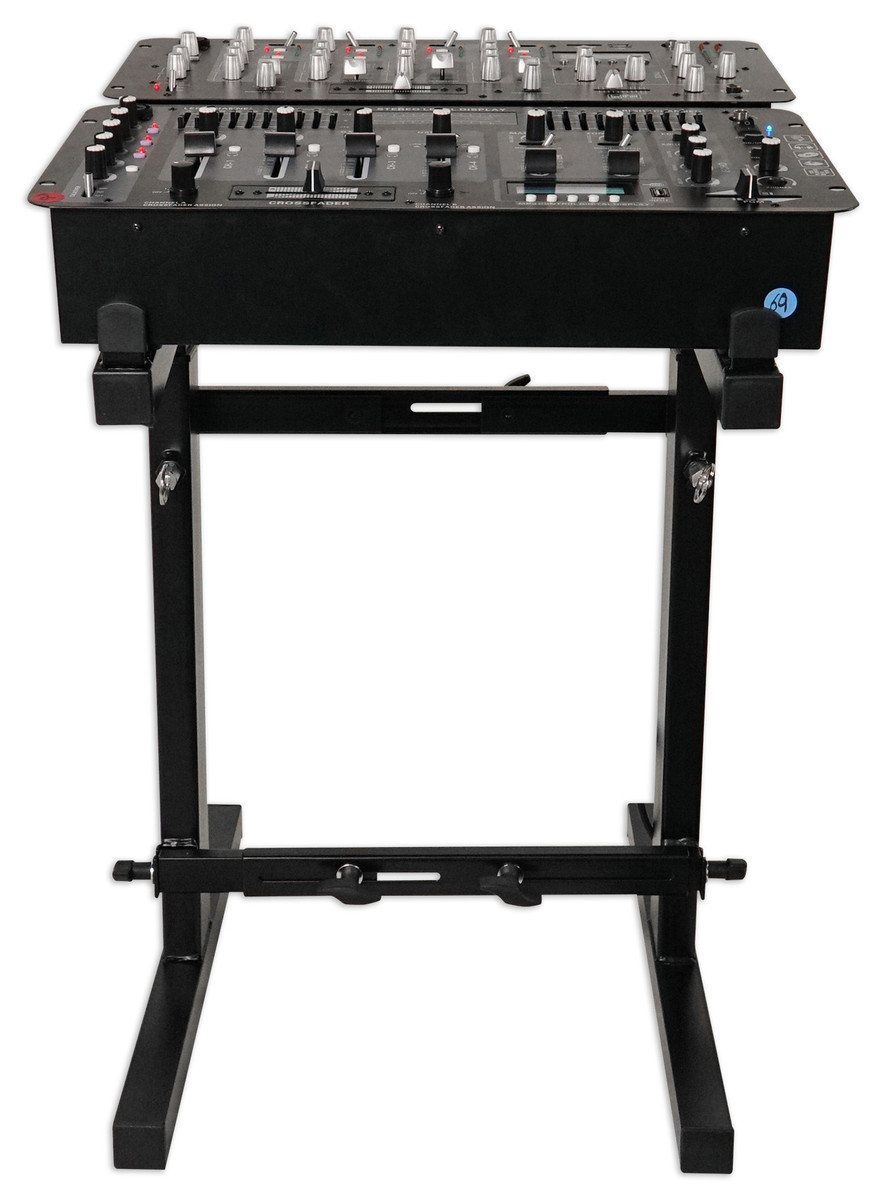 Rockville Portable Adjustable Mixer Stand For Mackie 802VLZ4 Mixer