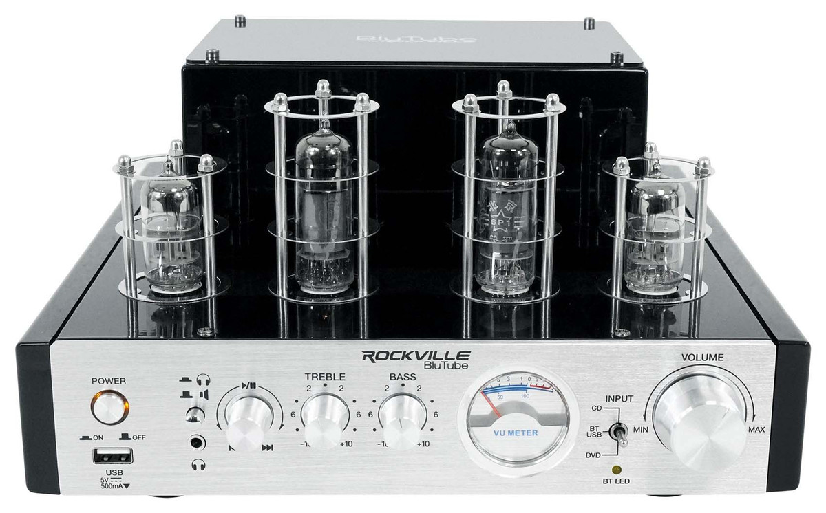 Rockville BluTube Tube Amplifier Bluetooth Receiver For Klipsch RP