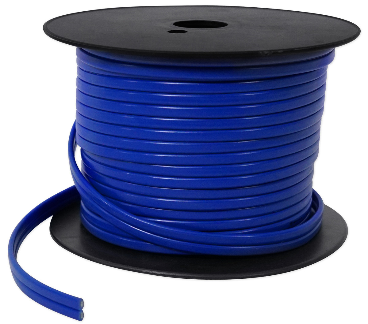 Rockville R14G75MS-BL Blue 75 Foot Spool Marine/Boat 14 AWG Speaker Wire