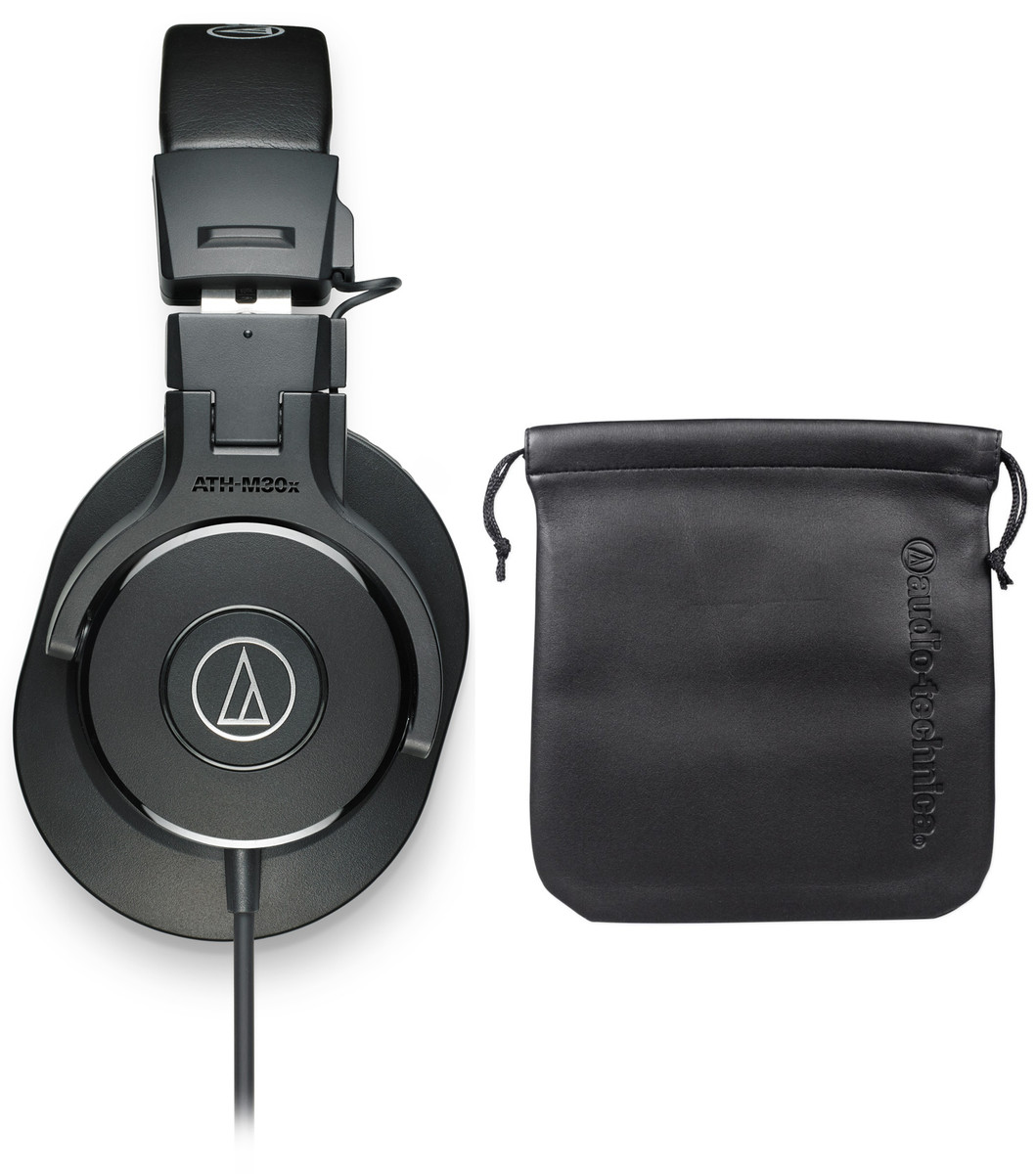 Audio-Technica ATH-M30x Closed-back Monitoring Headphones