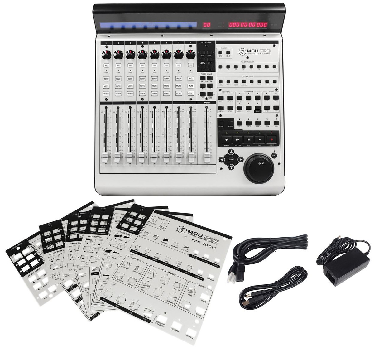 New Mackie MCU Pro 8-channel DAW Controller w/ USB/MIDI