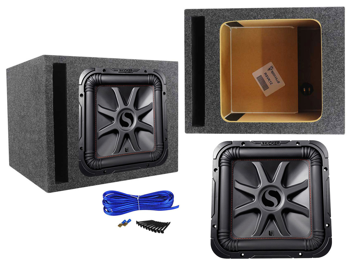 Solo Baric 12 Inch Kicker Subwoofers Kicker Solo-Baric S12L7 12
