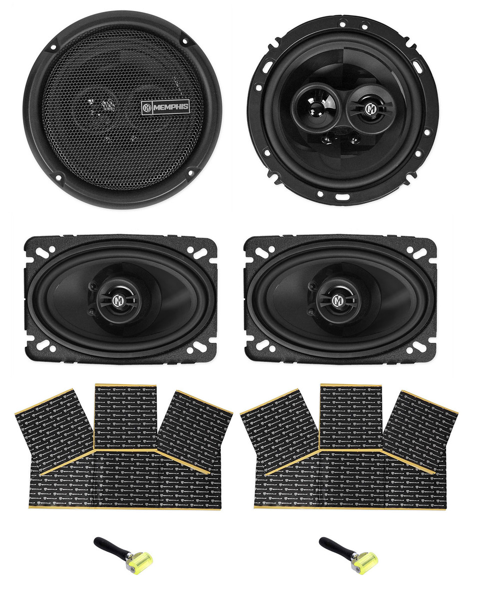 Rockville Rockmat RM12-B 12 Sq Ft Sound Dampening/Deadening Butyl Rubber  Car Kit