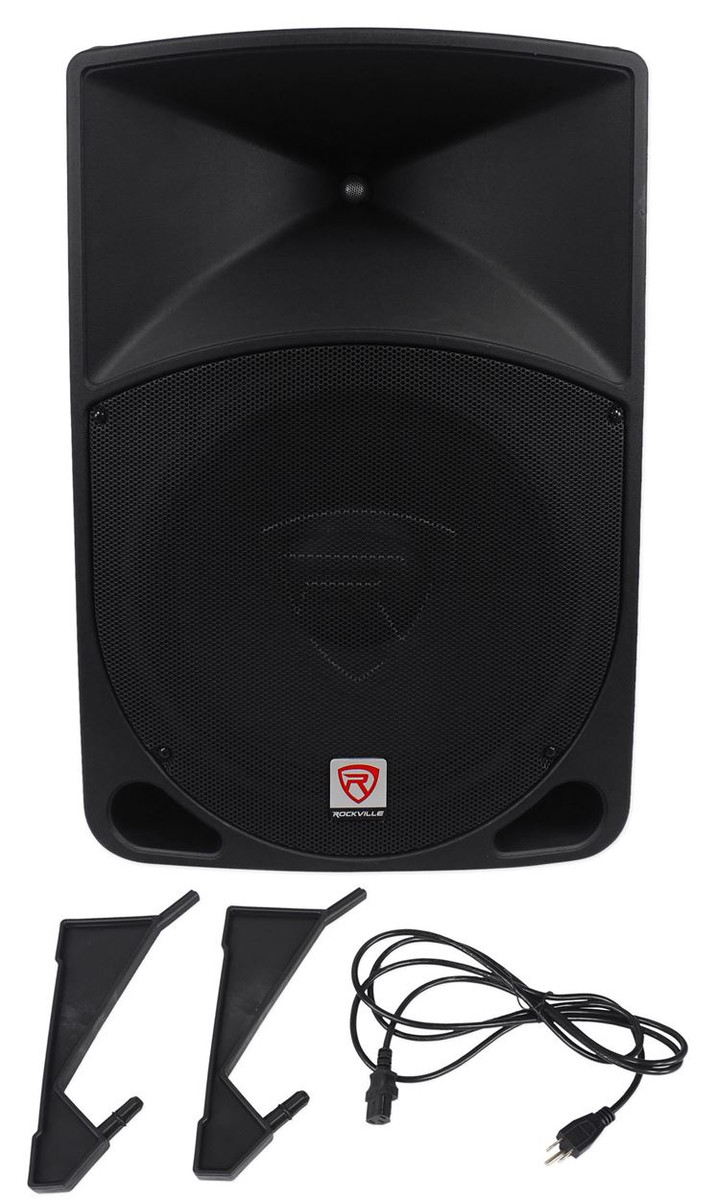 Rockville RPG15 15 Professional Powered 1000w 2-Way DJ PA Speaker