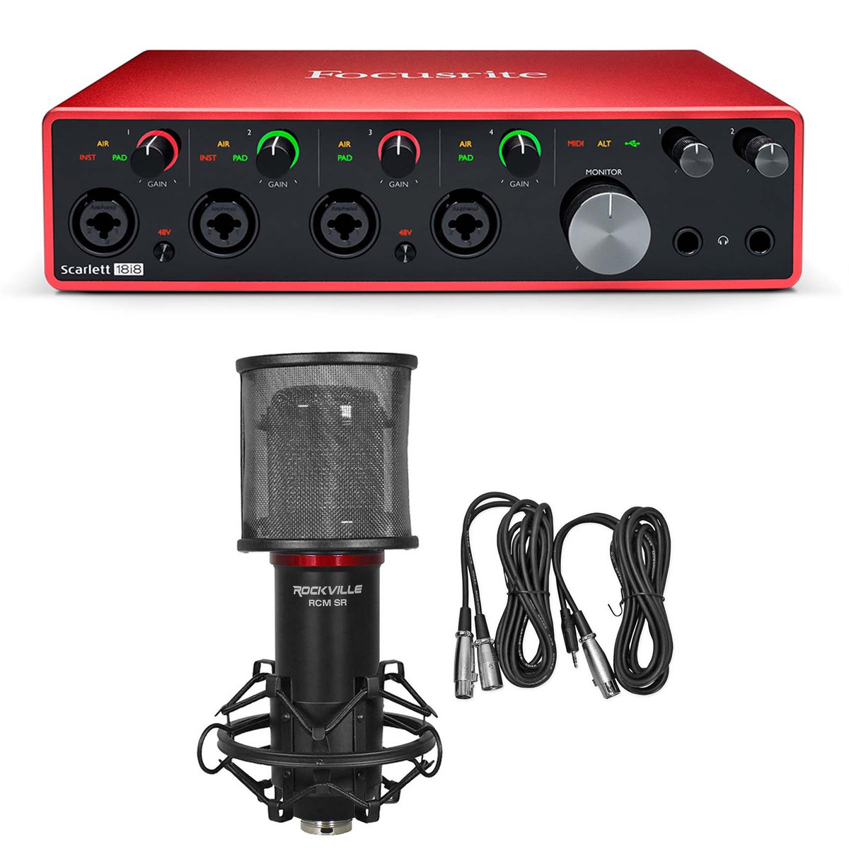 FOCUSRITE AUDIO ENGINEERING SCARLETT 18…-