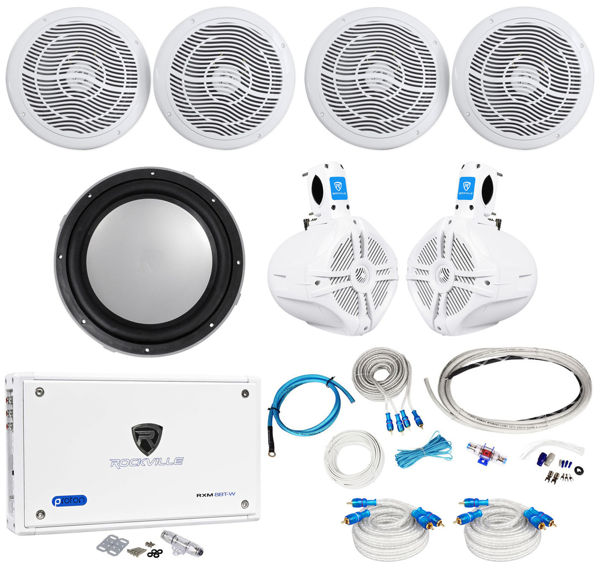 kicker 4 marine speakers