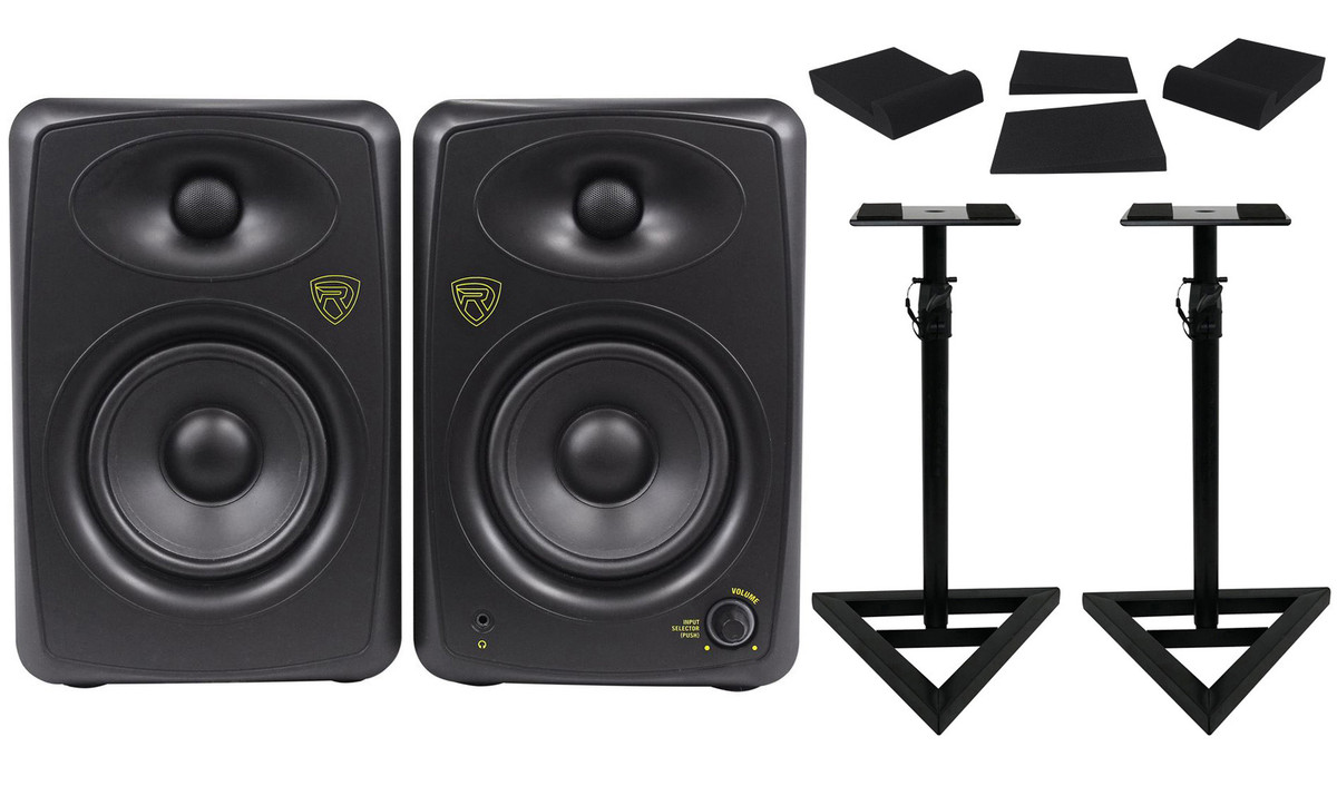 rockville asm5 studio monitors