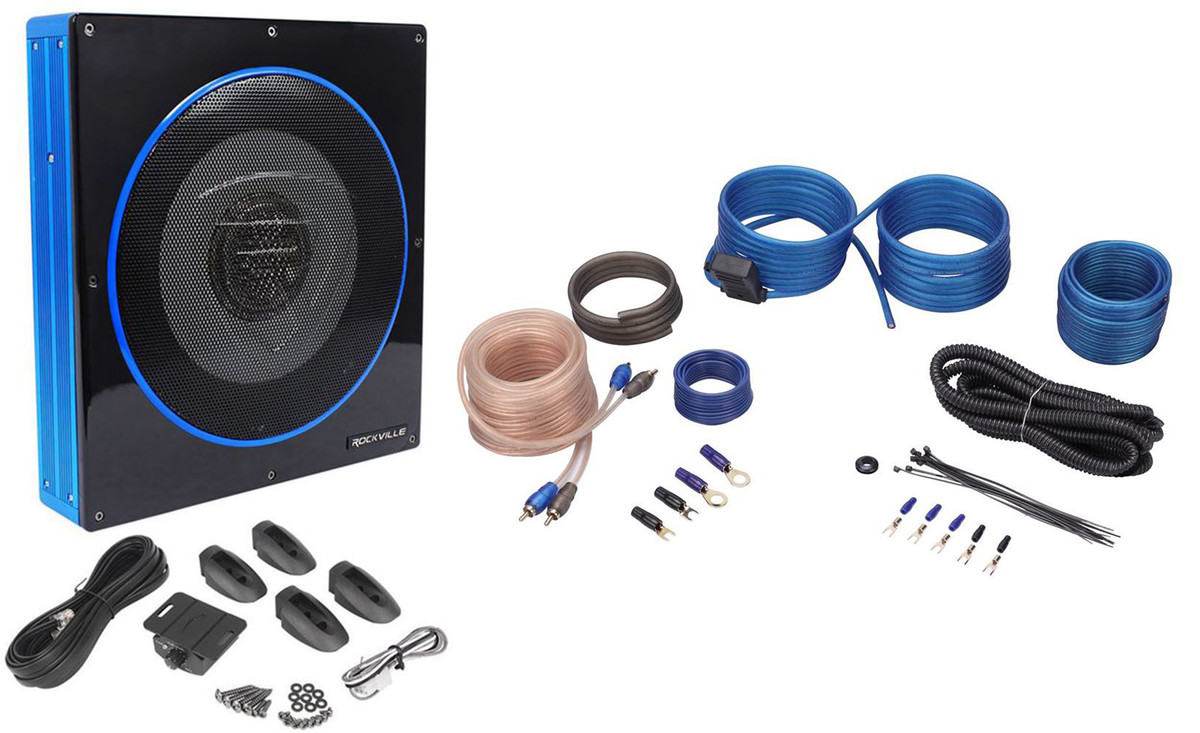 rockville low profile subwoofer