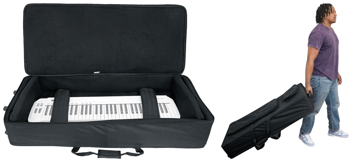 True Cult Keyboard Gig Bag/Cover For 61-Keys Yamaha Or, 57% OFF