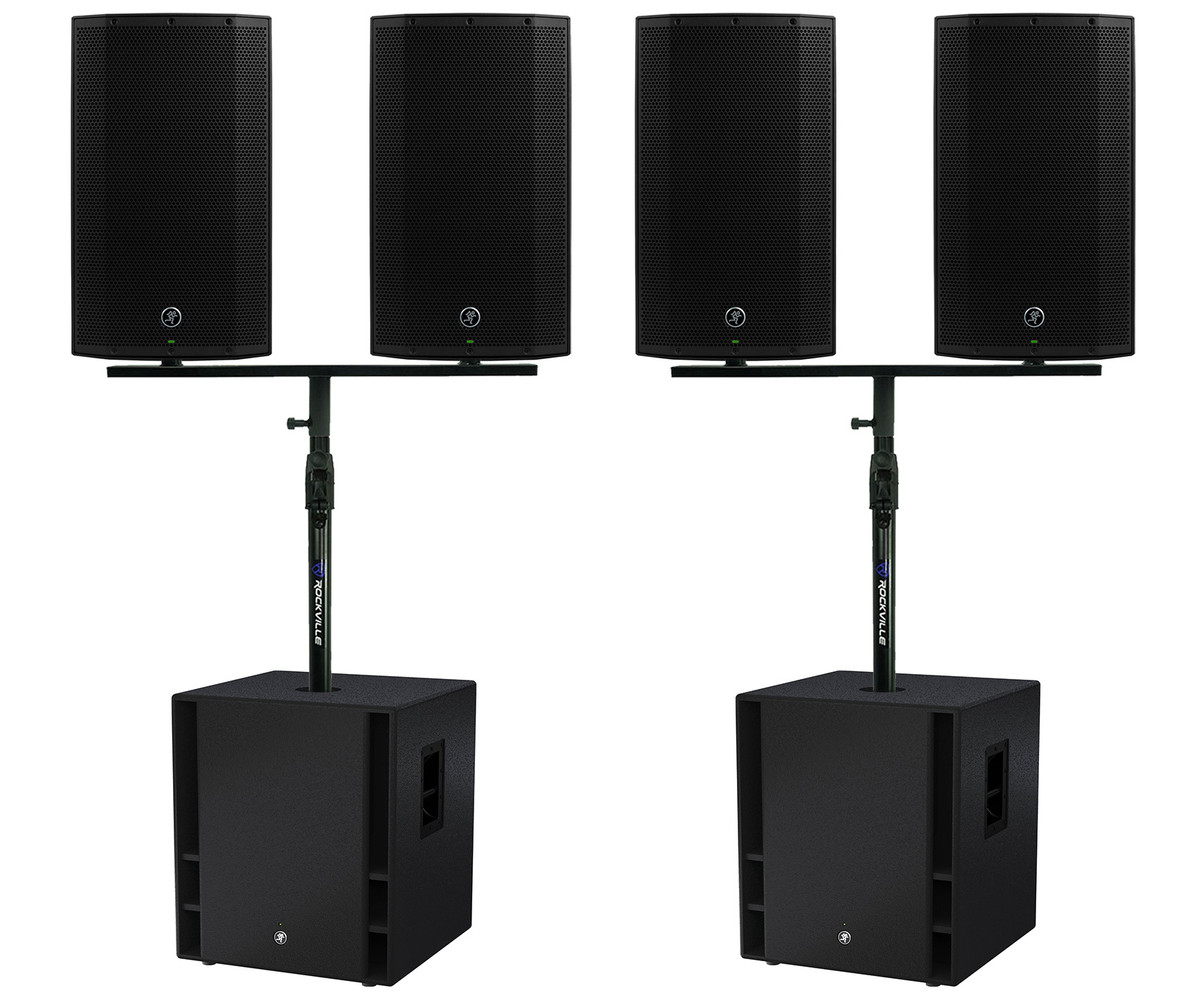 Mackie DJ Package (4) Thump12A 12