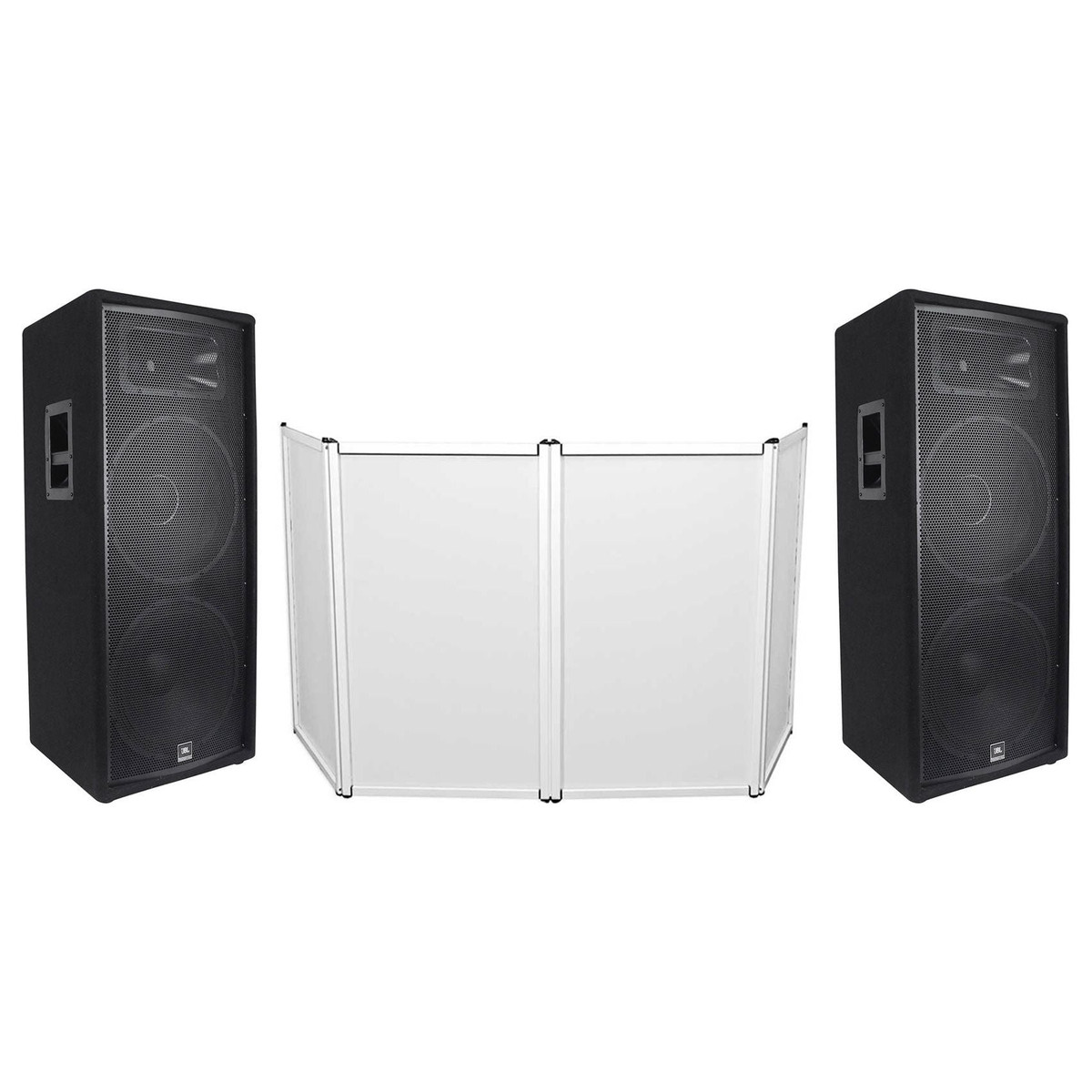 2) JBL JRX225 Dual 15