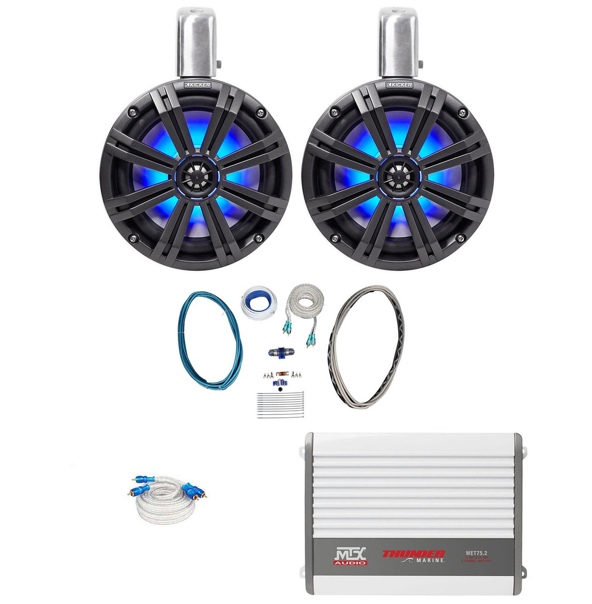 Pair KICKER 45KMTC8 8