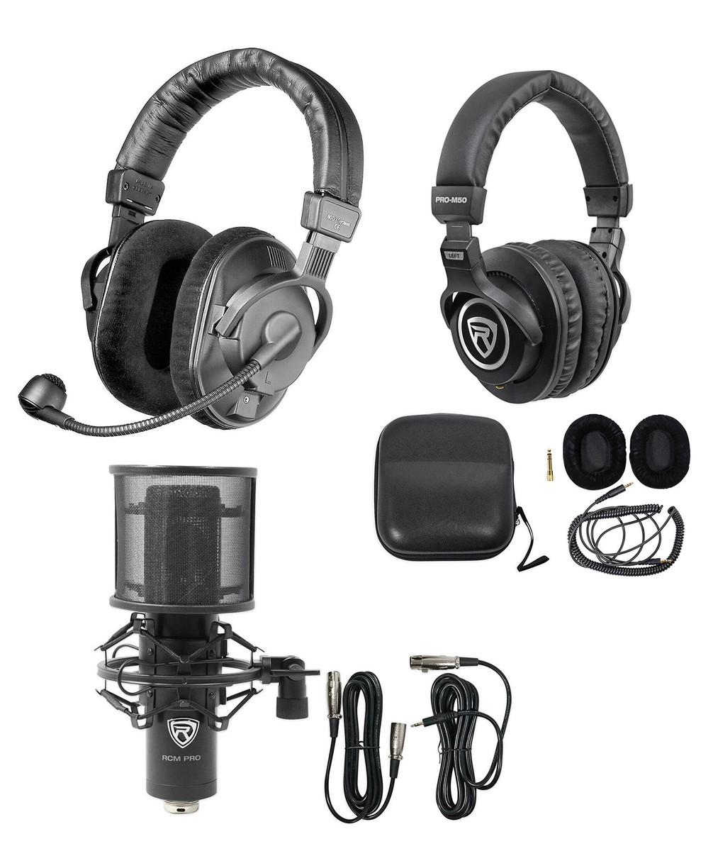 Beyerdynamic DT 290 MKII 80 Ohm Broadcasting Headset+Condenser Mic 