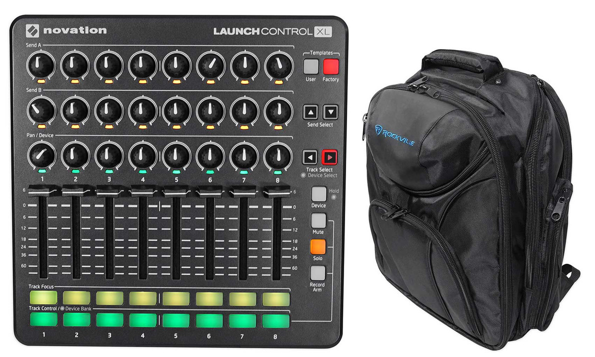 Novation Launch Control XL MIDI USB Ableton Live Controller+Travel