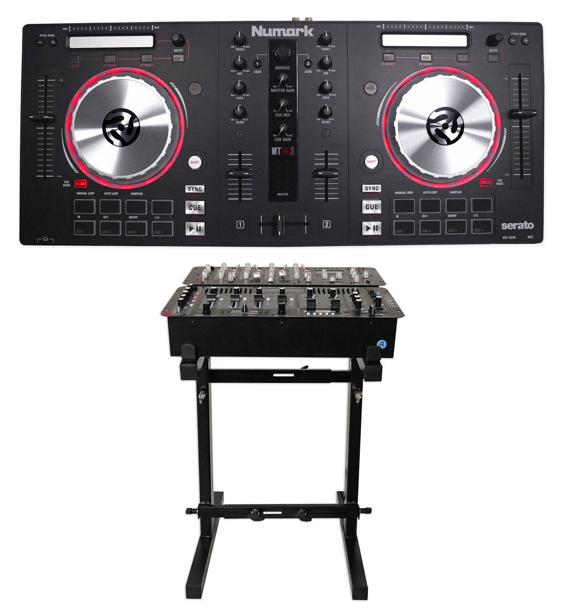 Numark MixTrack Pro 3 Serato DJ USB/Midi Controller MixTrack