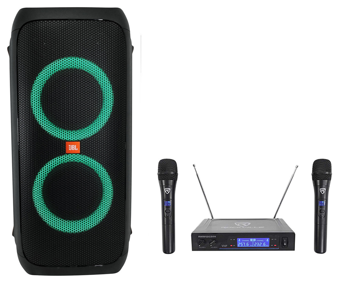 jbl partybox 300 mic