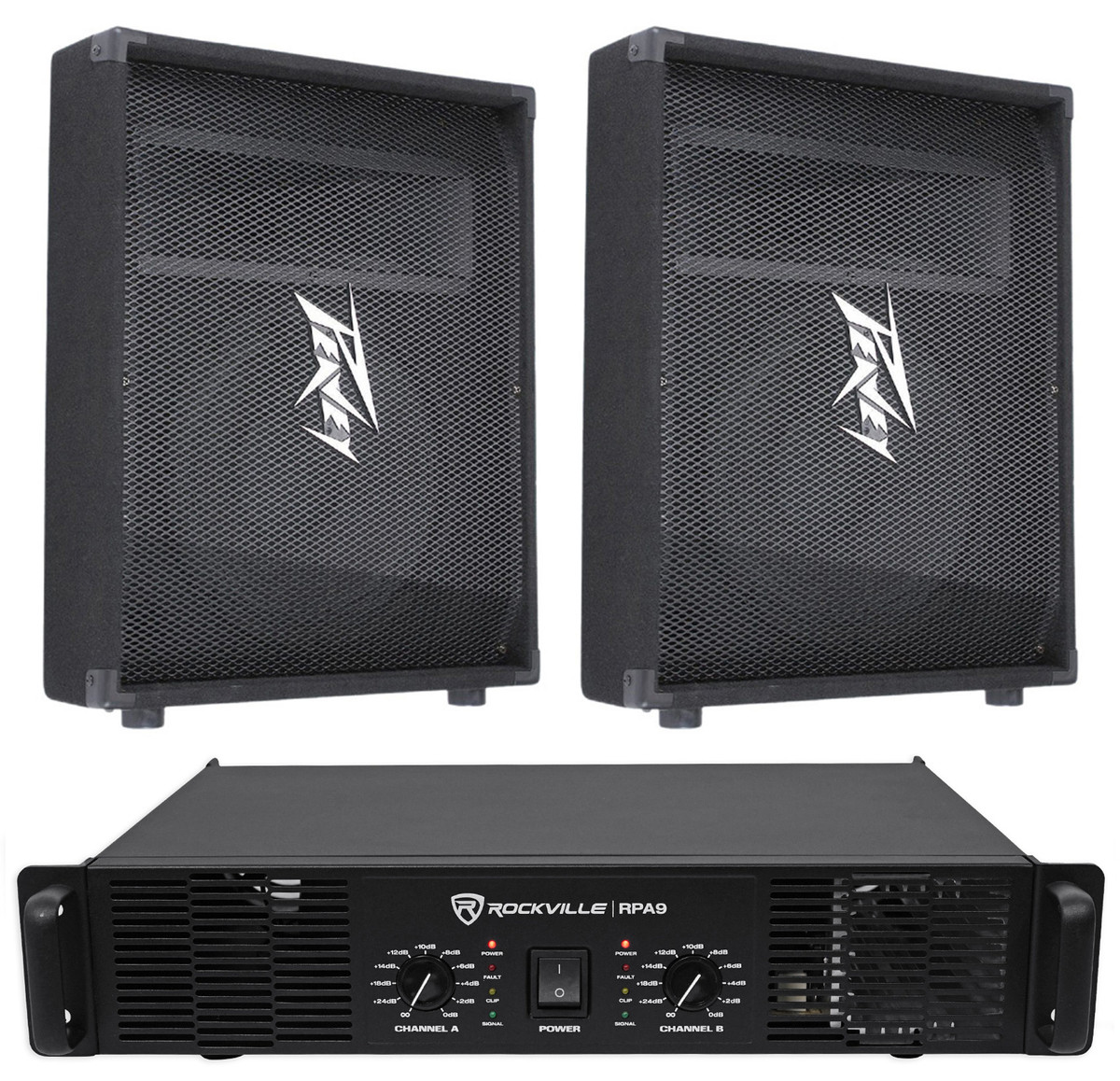 値下げ！Peavey 112PM パワードフロアモニター パワードフロアモニター PEAVEY 112PM