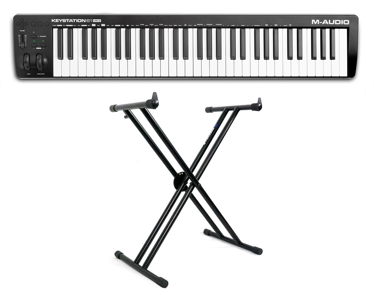 M-Audio Keystation 61 III 61-Key USB MIDI Keyboard Controller MK