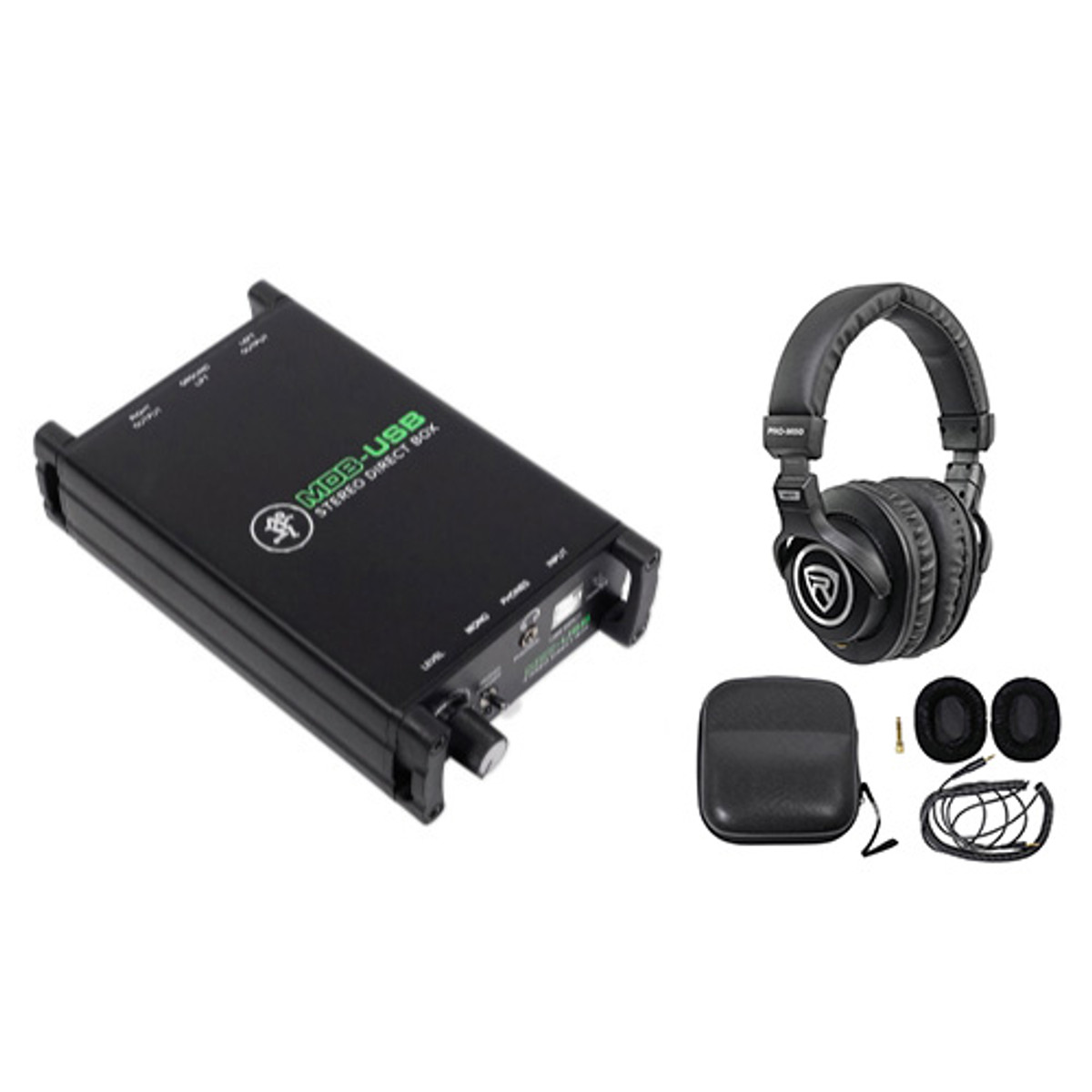 Mackie MDB-USB Stereo USB Direct Box DI Box For PC + Headphones