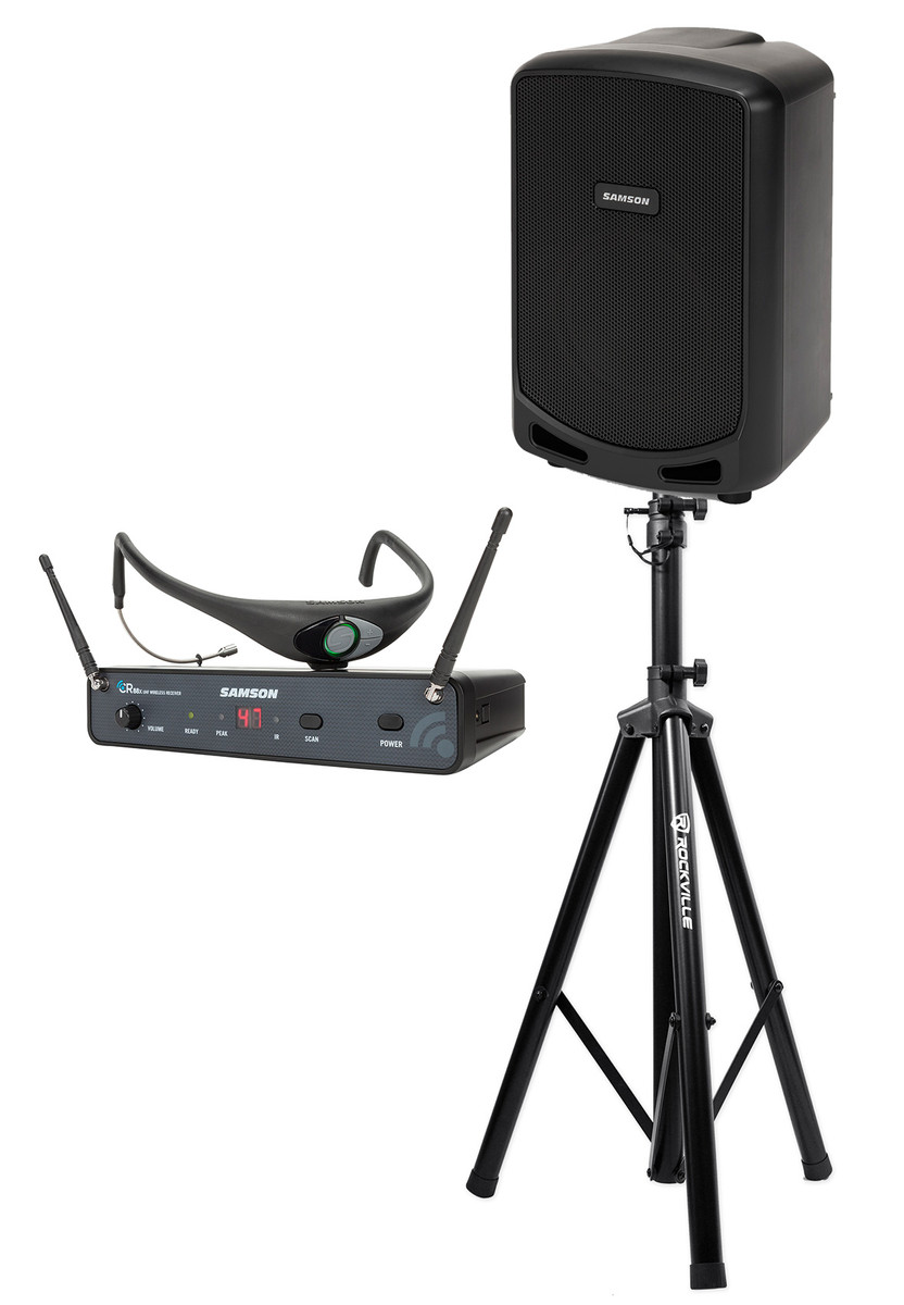 Samson Airline 88X Wireless Headset Fitness Mic+6