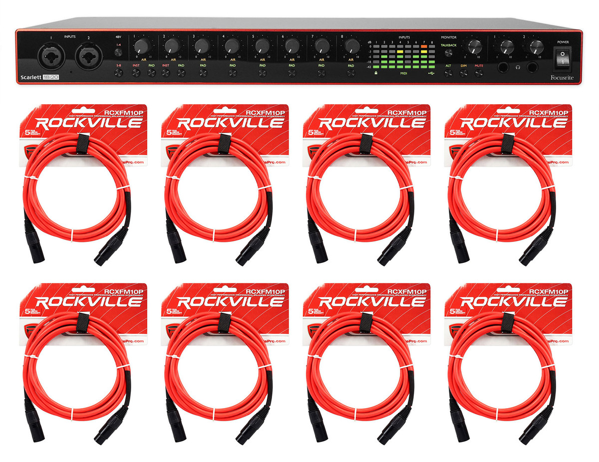 Focusrite Scarlett 18i20 3rd Gen 18-in, 20-out USB audio interface