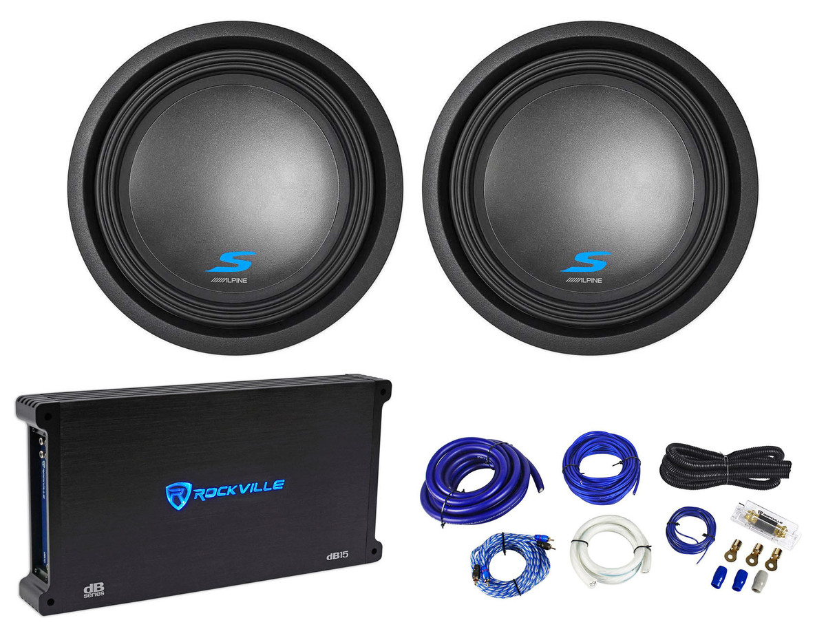 alpine dual 12 subwoofer