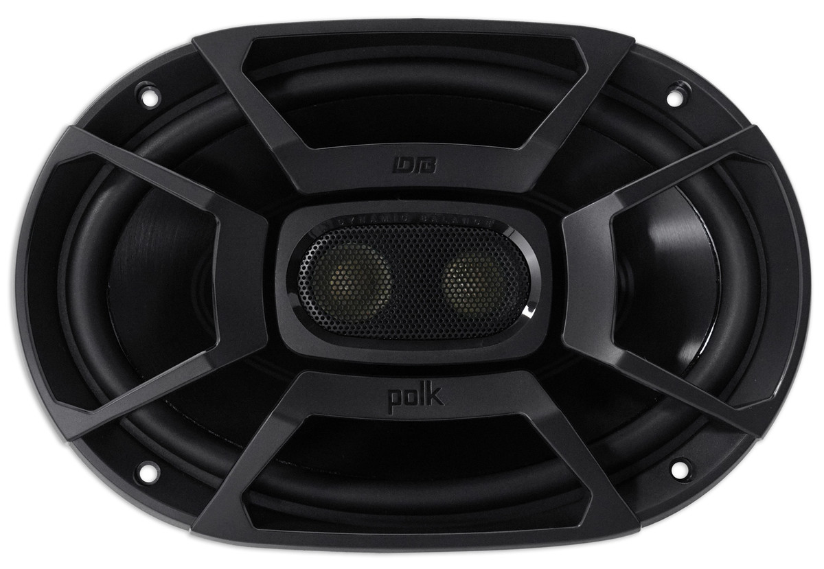 4) Polk Audio 6x9" Tower Speakers+Alpine Amplifier+Bluetooth Control