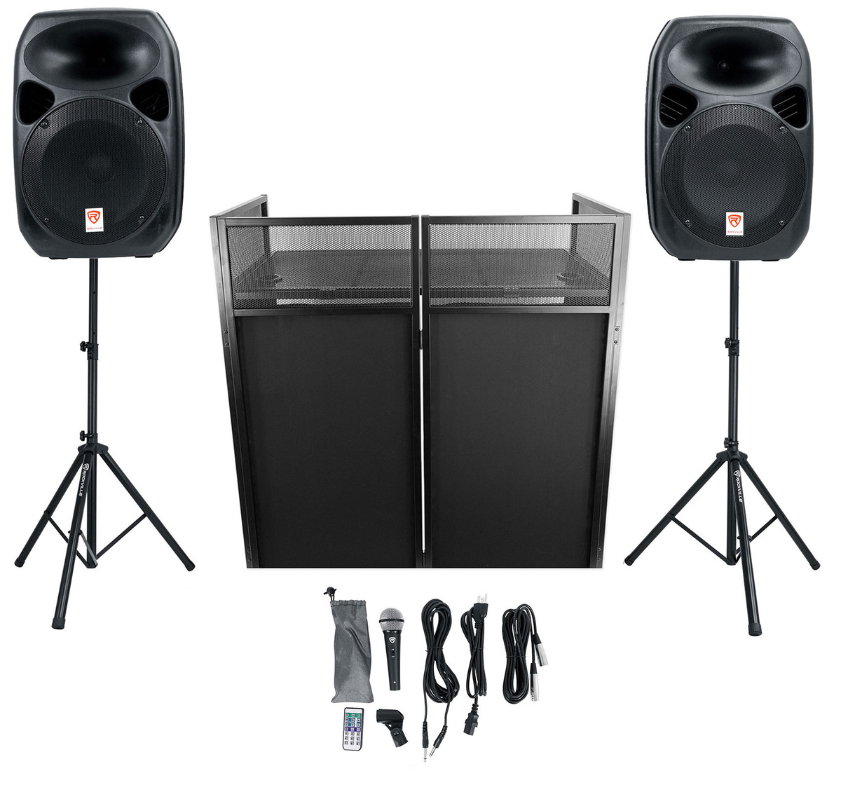 Ibiza Sound PORT8VHF-BT Portable PA Speaker System - High-Quality Audio  Equipment