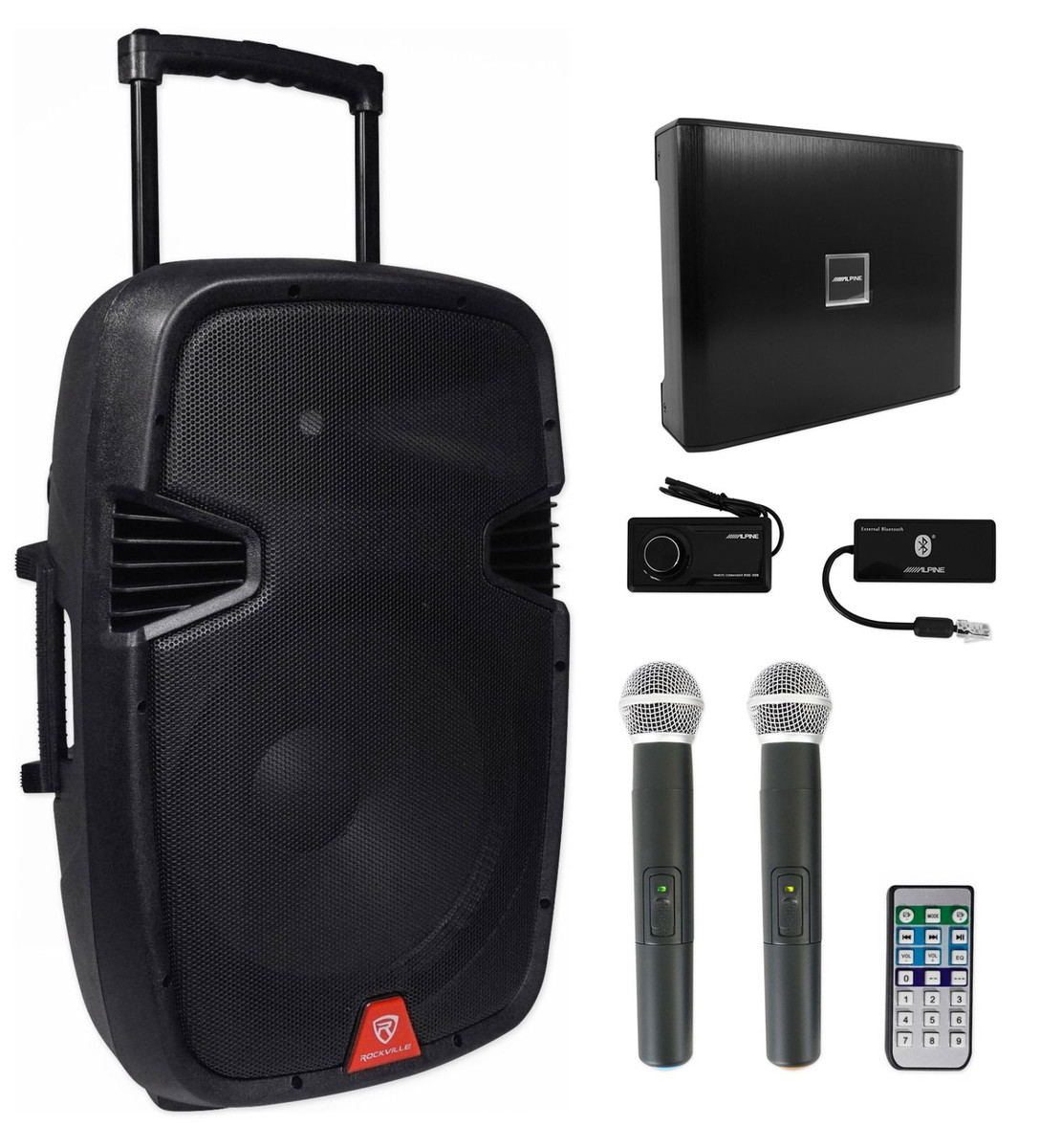 Ibiza Sound Portable Battery Powered Bluetooth PA System inc Wireless –  Simply Sound and Lighting