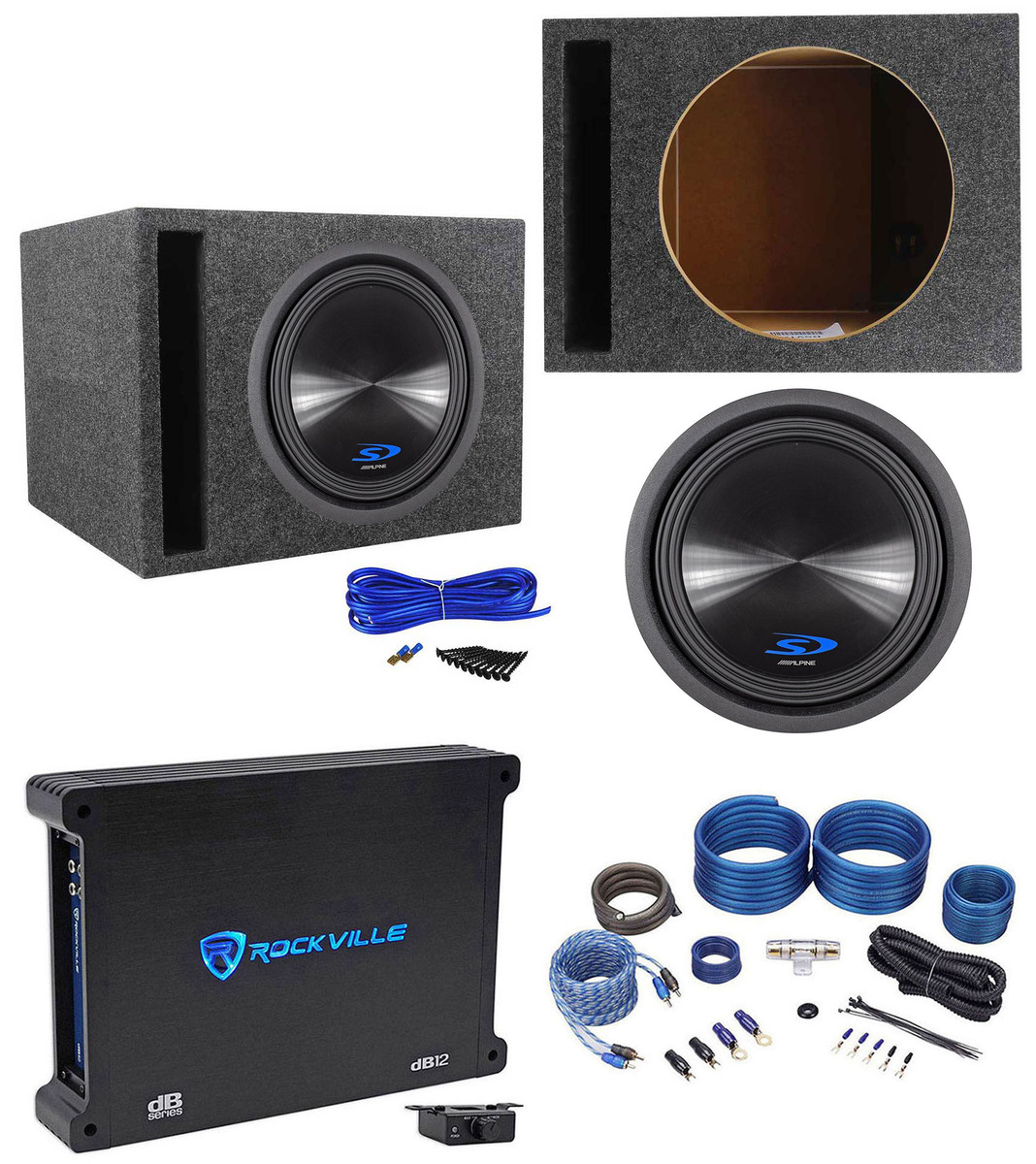 subwoofer alpine 1500w