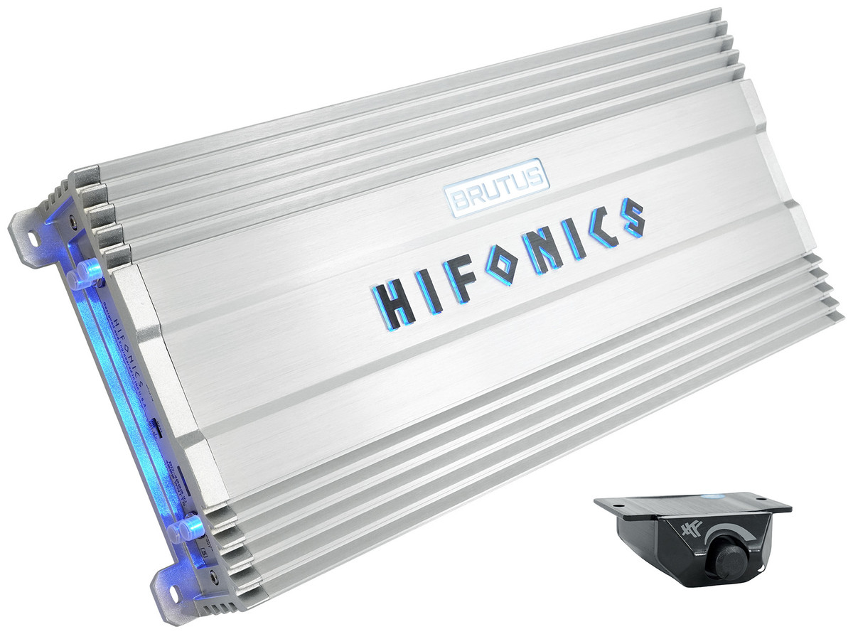 Hifonics BG-4000.1D Brutus 4000 Watt @ 1 Ohm Mono Car Amplifier Audio  Amp+Remote