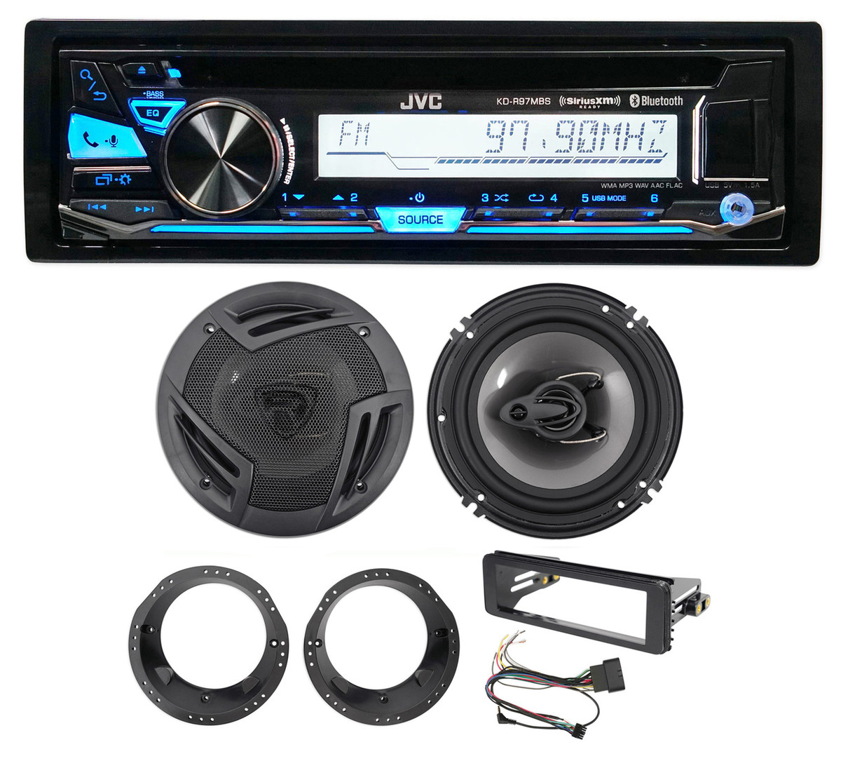 jvc motorcycle speakers