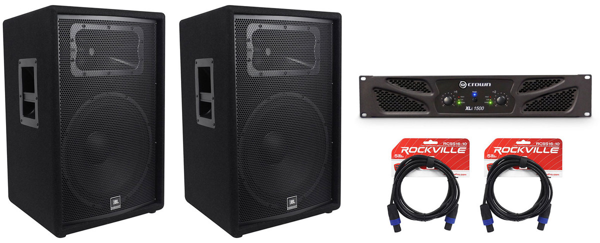 (2) JBL Pro JRX215 15