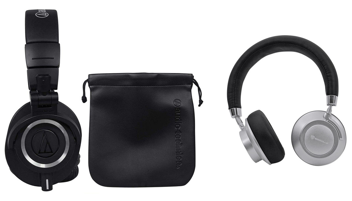 Buy Audio-Technica ATH-M50x Professional Studio Monitor Headphones
