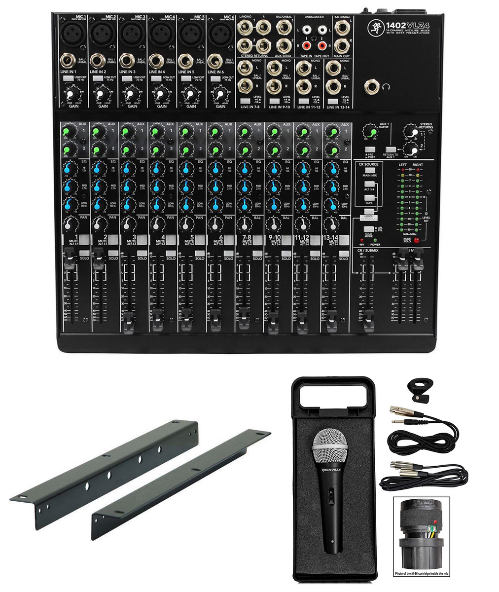 Mackie 1402-VLZ PRO Analog Mixing Console マッキー ミキサー